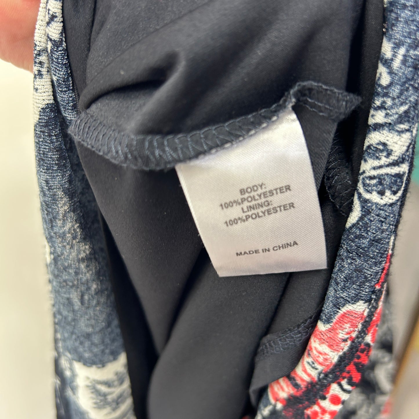 Virtuelle Black White Floral Print Dress - Size 18