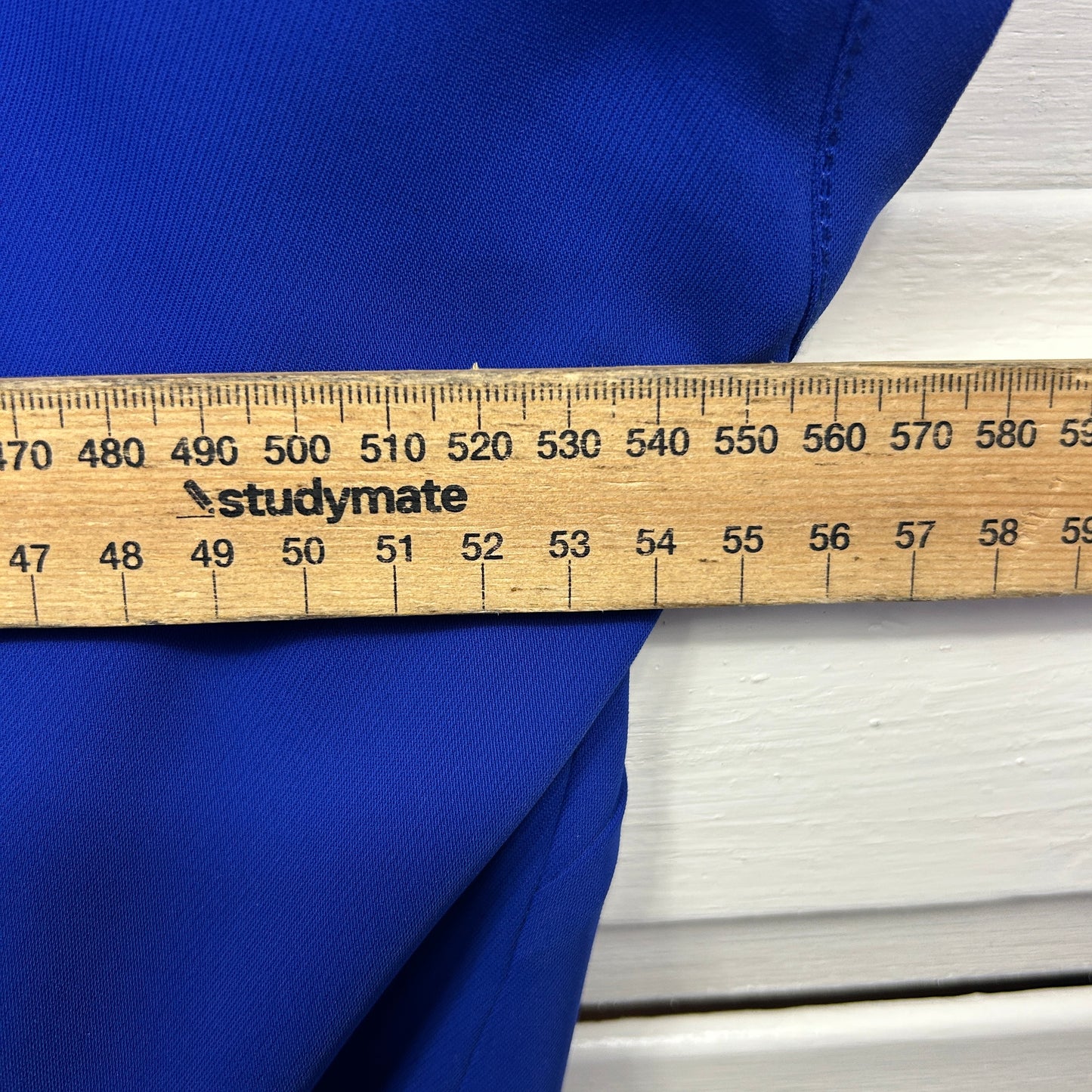 Frank Lyman Top Size 14 16 Blue Short Sleeve