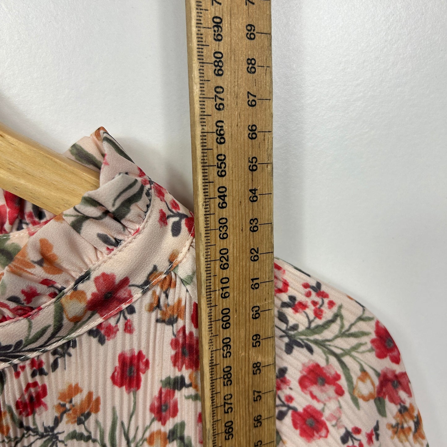 Dotti Multicoloured Floral Top - Size 14