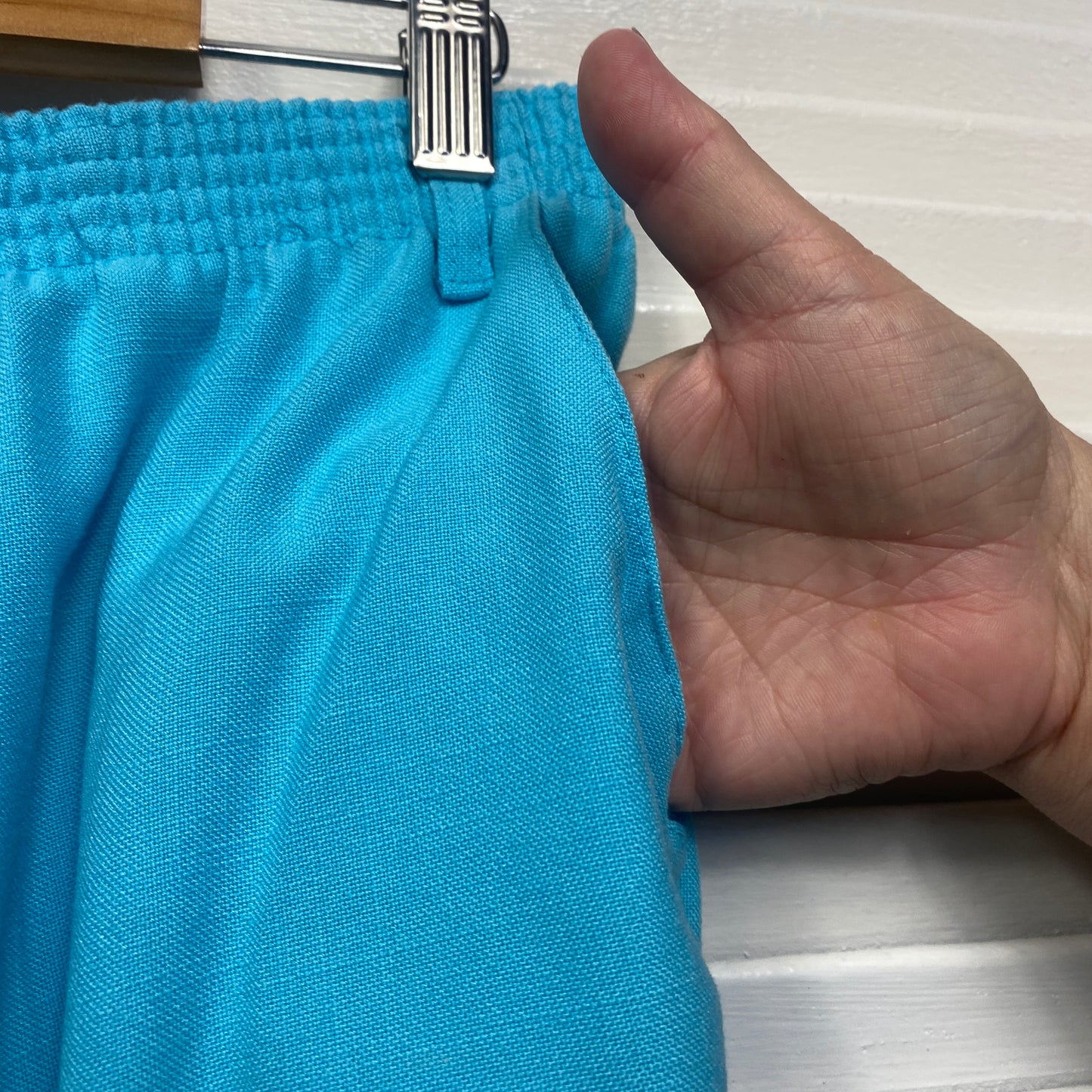 Millers Cropped Pants Size 14 Blue Pockets