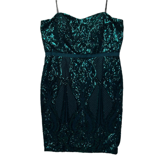 City Chic Sequin Dress Size 24 26 Green Formal Evening New RRP $199.95