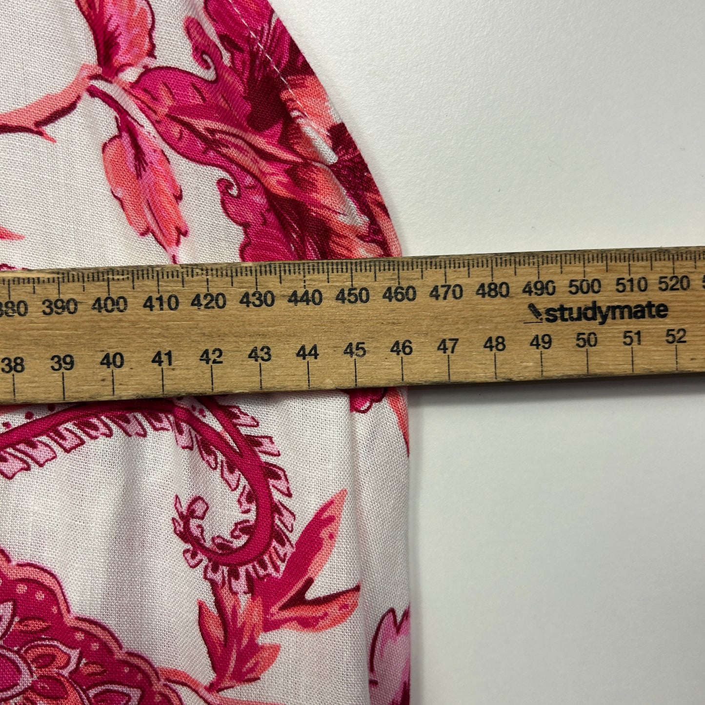 Katies Maxi Dress Size 14 Floral Pink Florals Sleeveless Linen Blend New