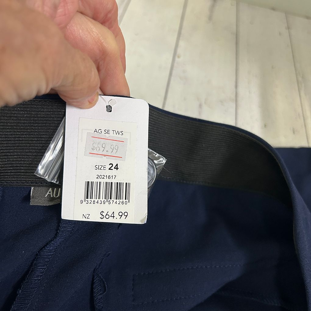 Autograph Navy Pants - Size 24
