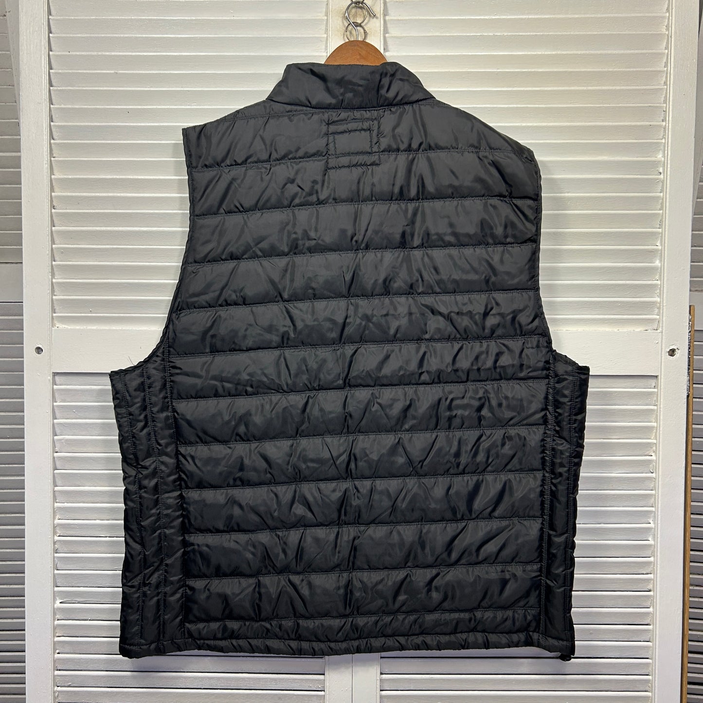 BNF Puffer Vest Size 9XL Black Sleeveless Mens