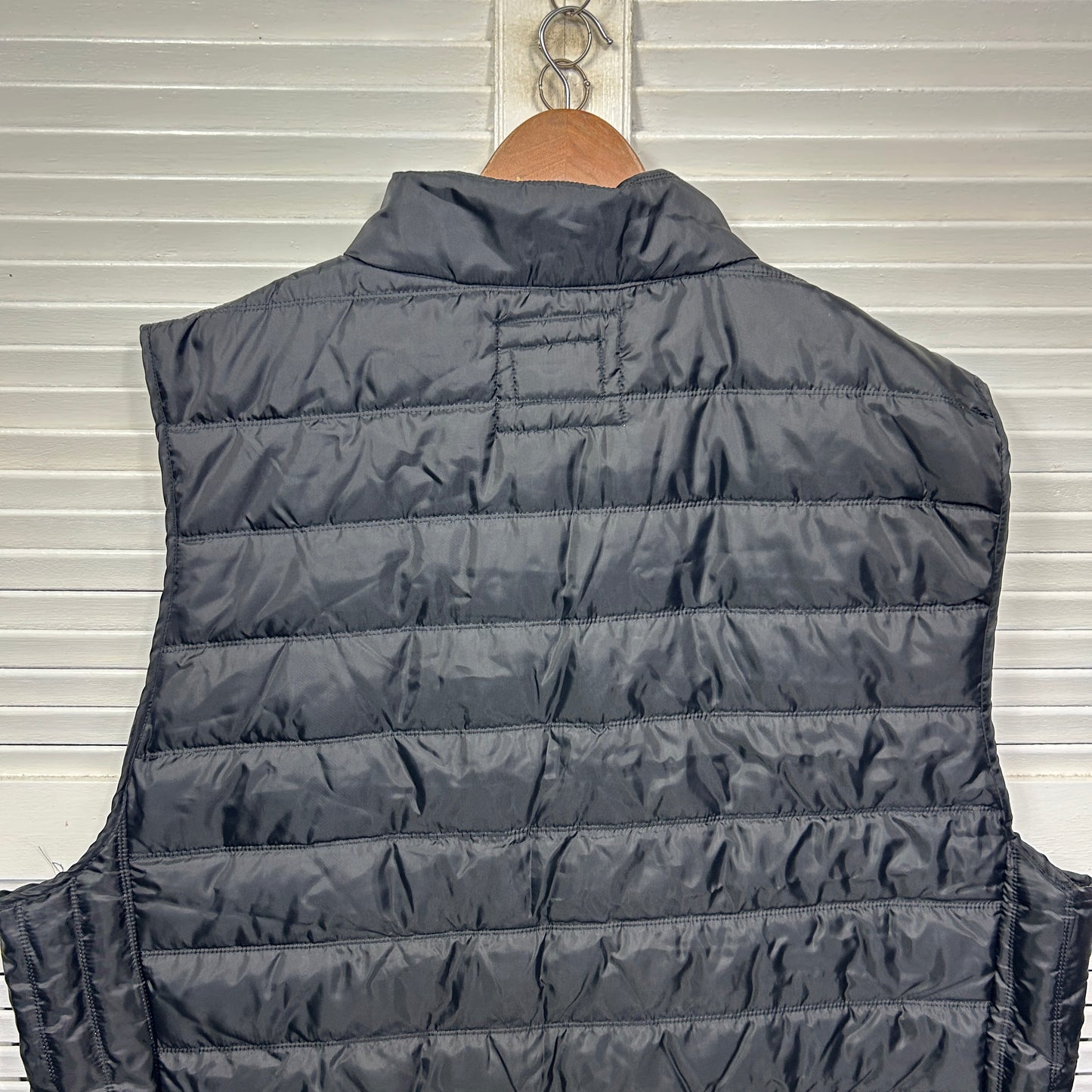 BNF Puffer Vest Size 9XL Black Sleeveless Mens