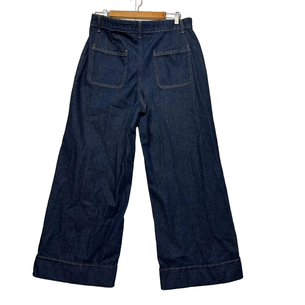 Anko Dark Wash Cotton Jeans - Size 14