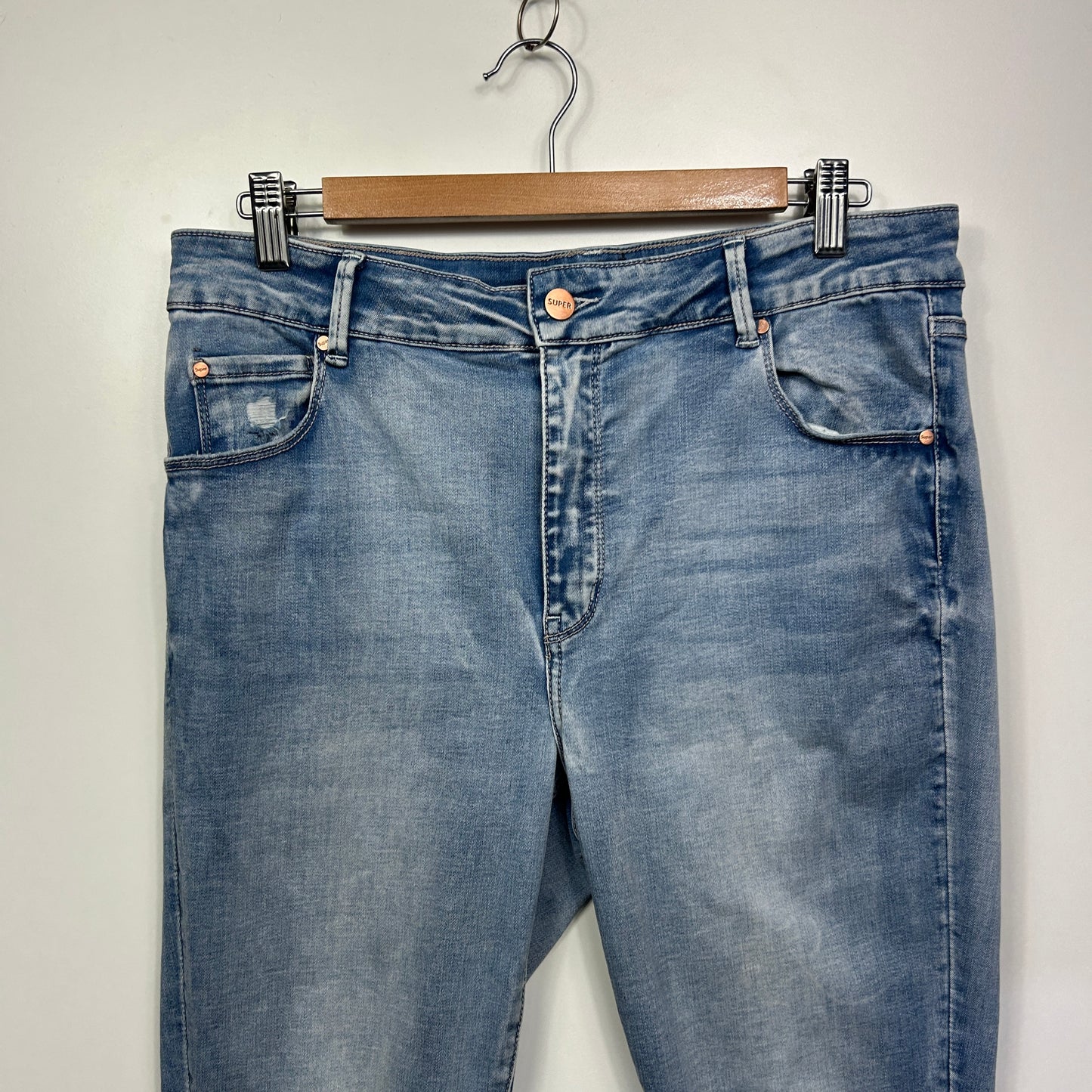 Just Jeans Super Jeans Size 14 Denim Pockets