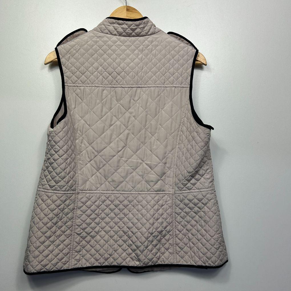 Millers Grey Quilted Vest - Size 14