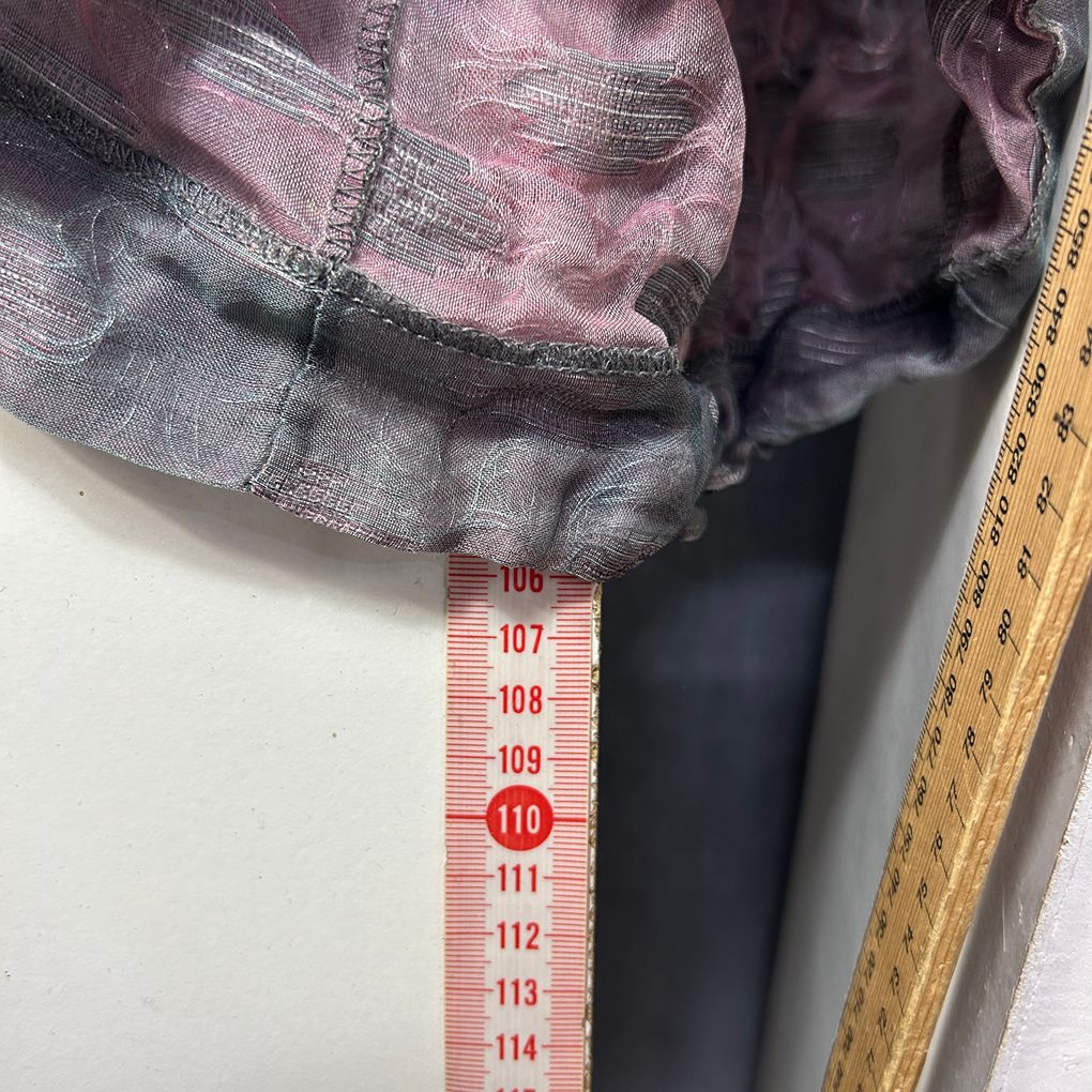 Handmade Grey Duster Jacket - Size 22/24