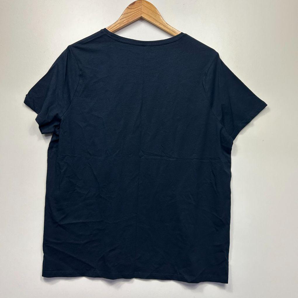 Anko Navy Cotton T-Shirt - Size 18