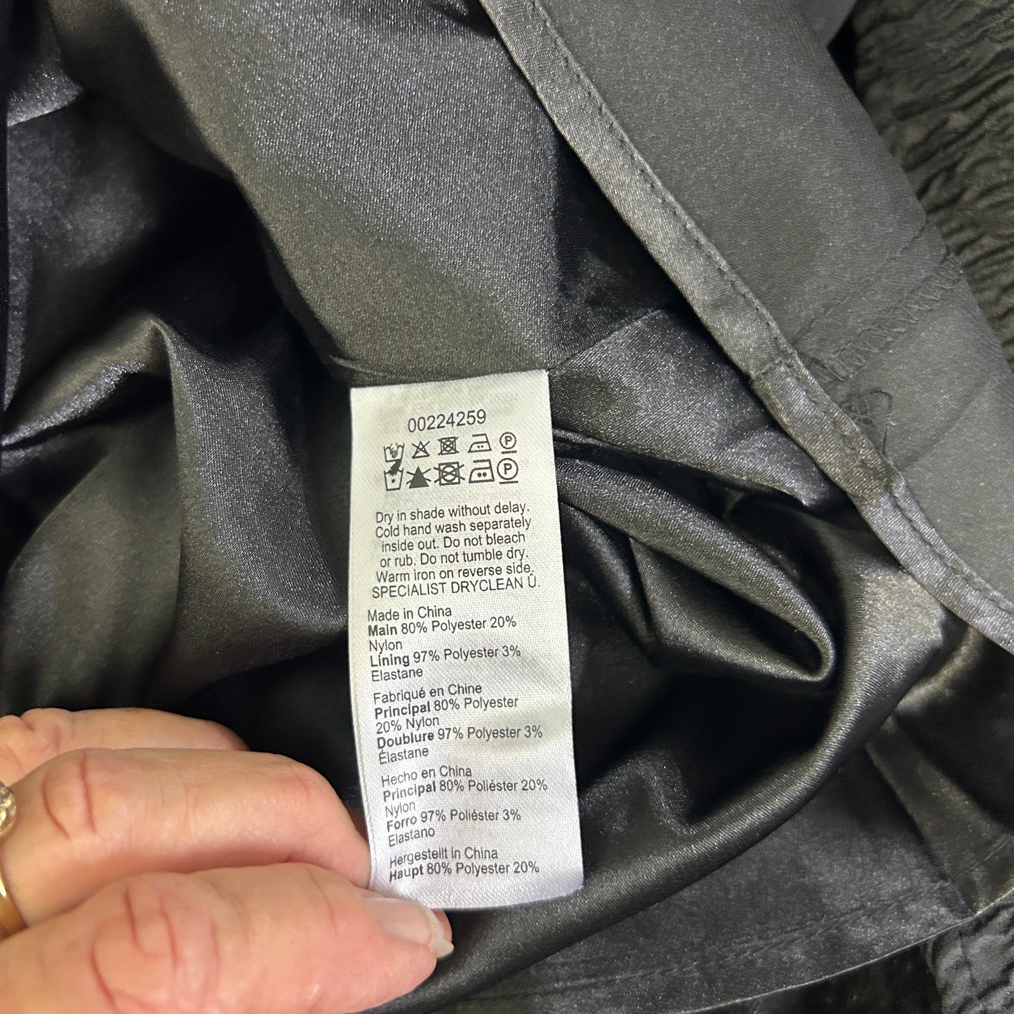 City Chic Black Sleeveless Fit & Flare Dress - Size 16/S