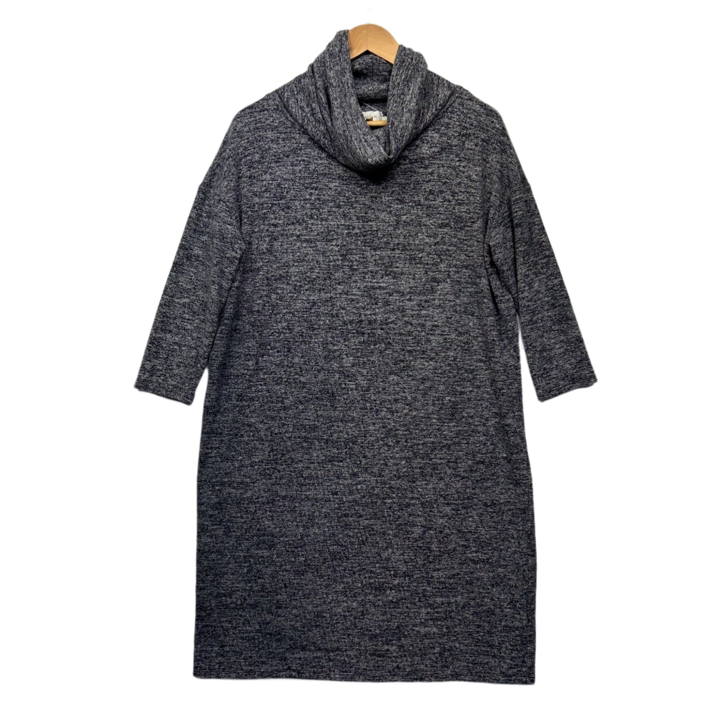 Capture Dress Size 14 Grey Cowl Neck New