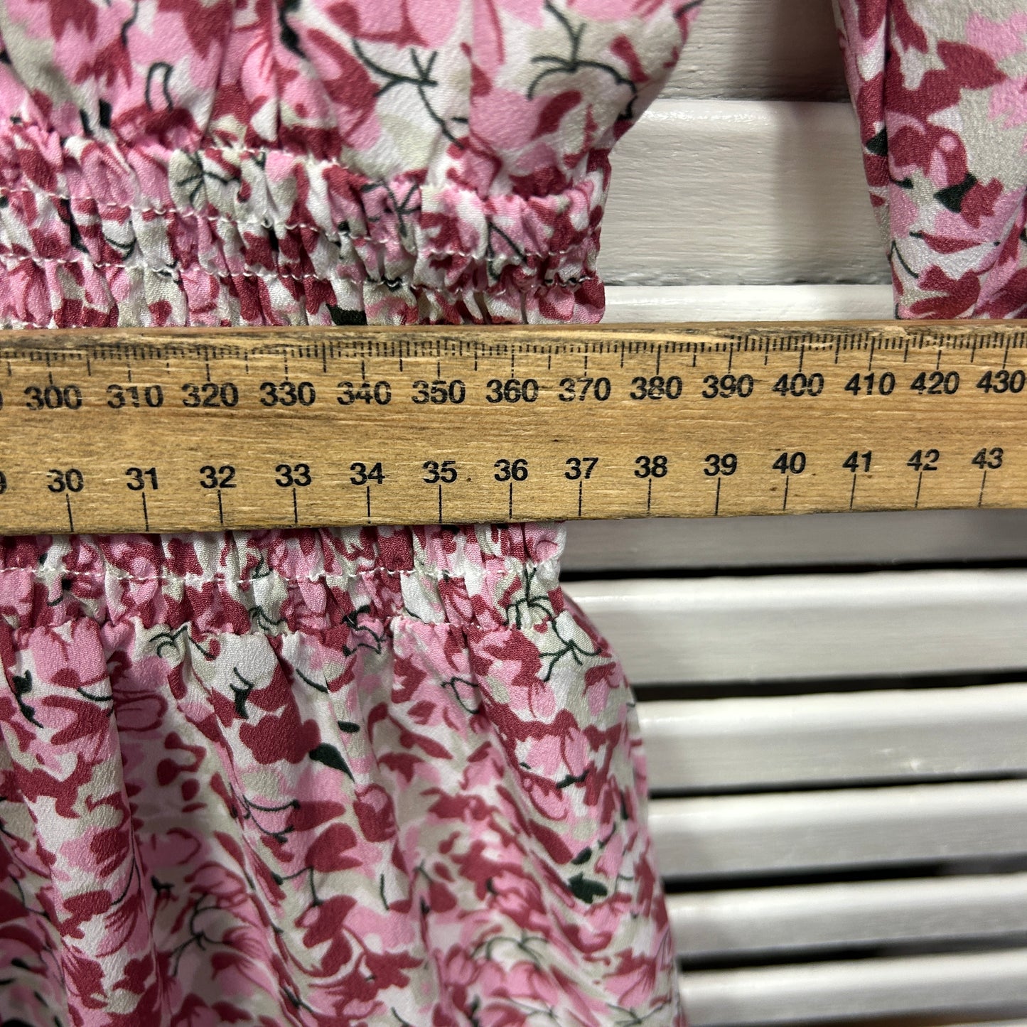 Forecast Dress Sizes 14 Pink Floral Short Sleeve