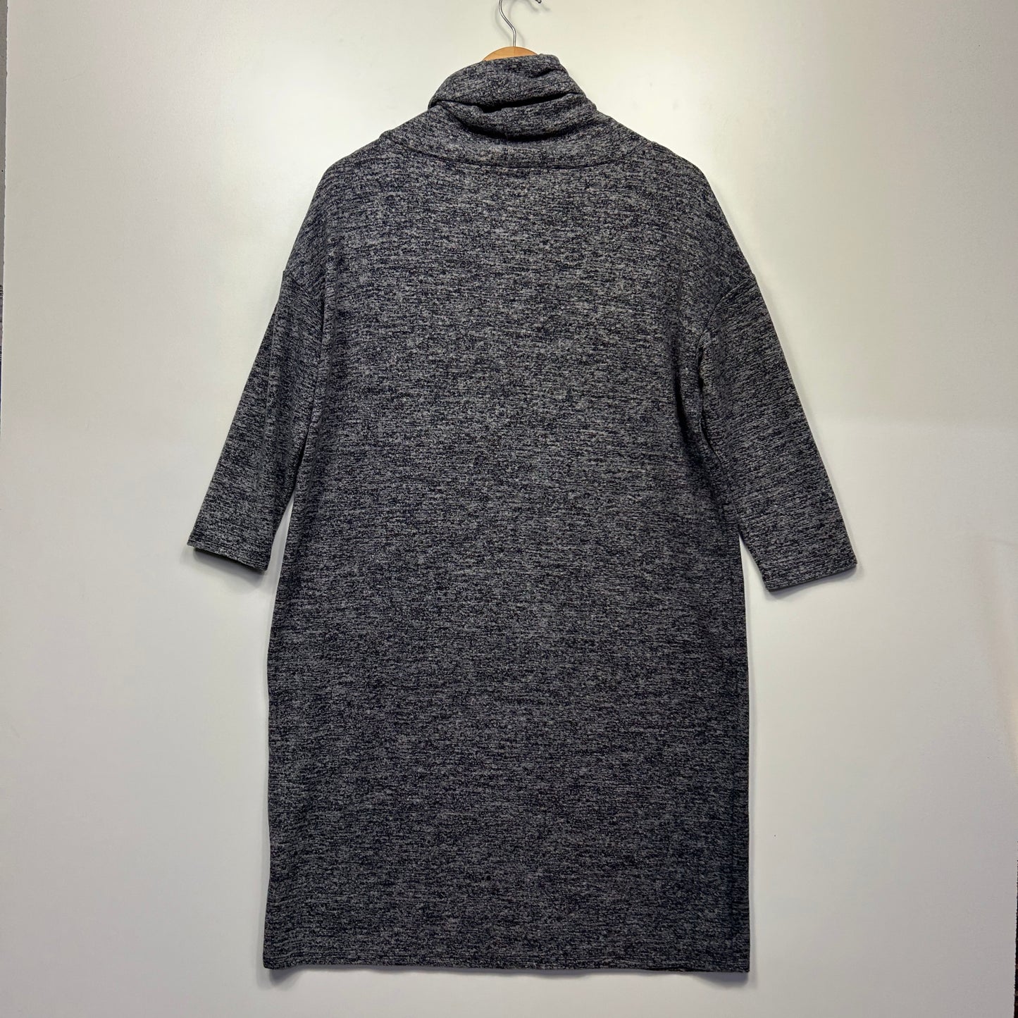 Capture Dress Size 14 Grey Cowl Neck New