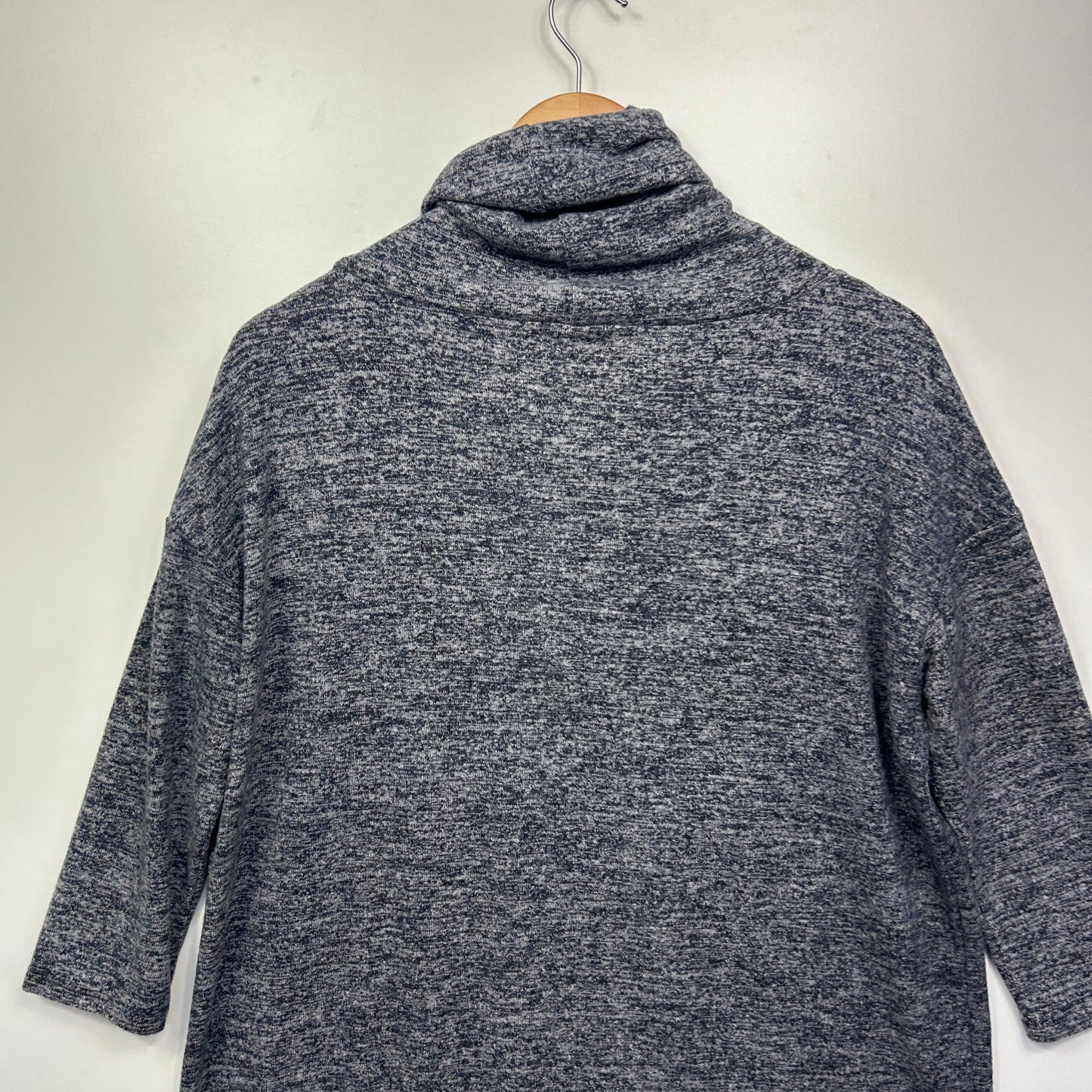 Capture Dress Size 14 Grey Cowl Neck New
