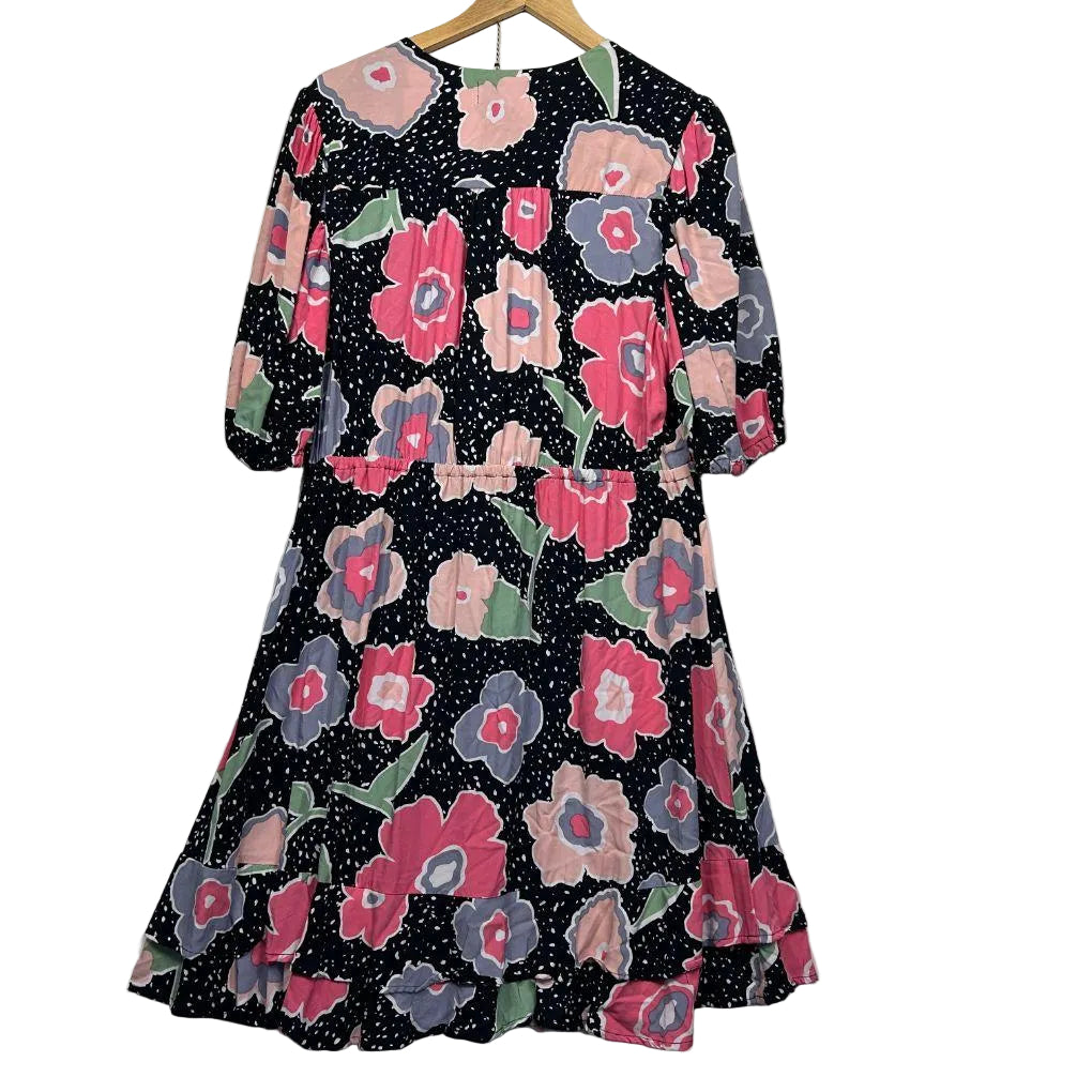 Bee Maddison Floral Dress - Size 16