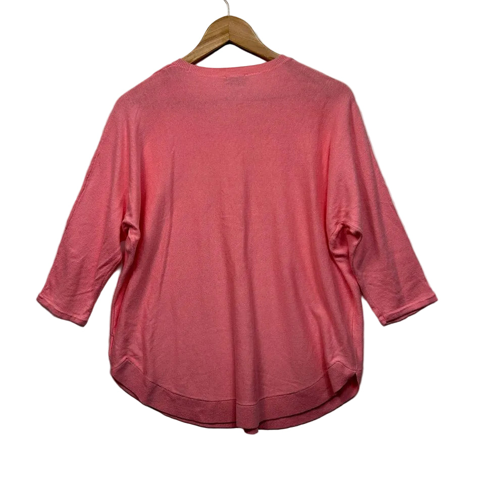 Sussan Coral Cotton Top - Size L