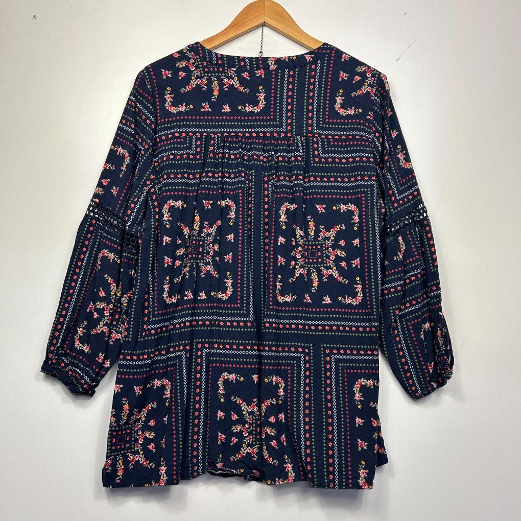 Autograph Navy Top- Size 16