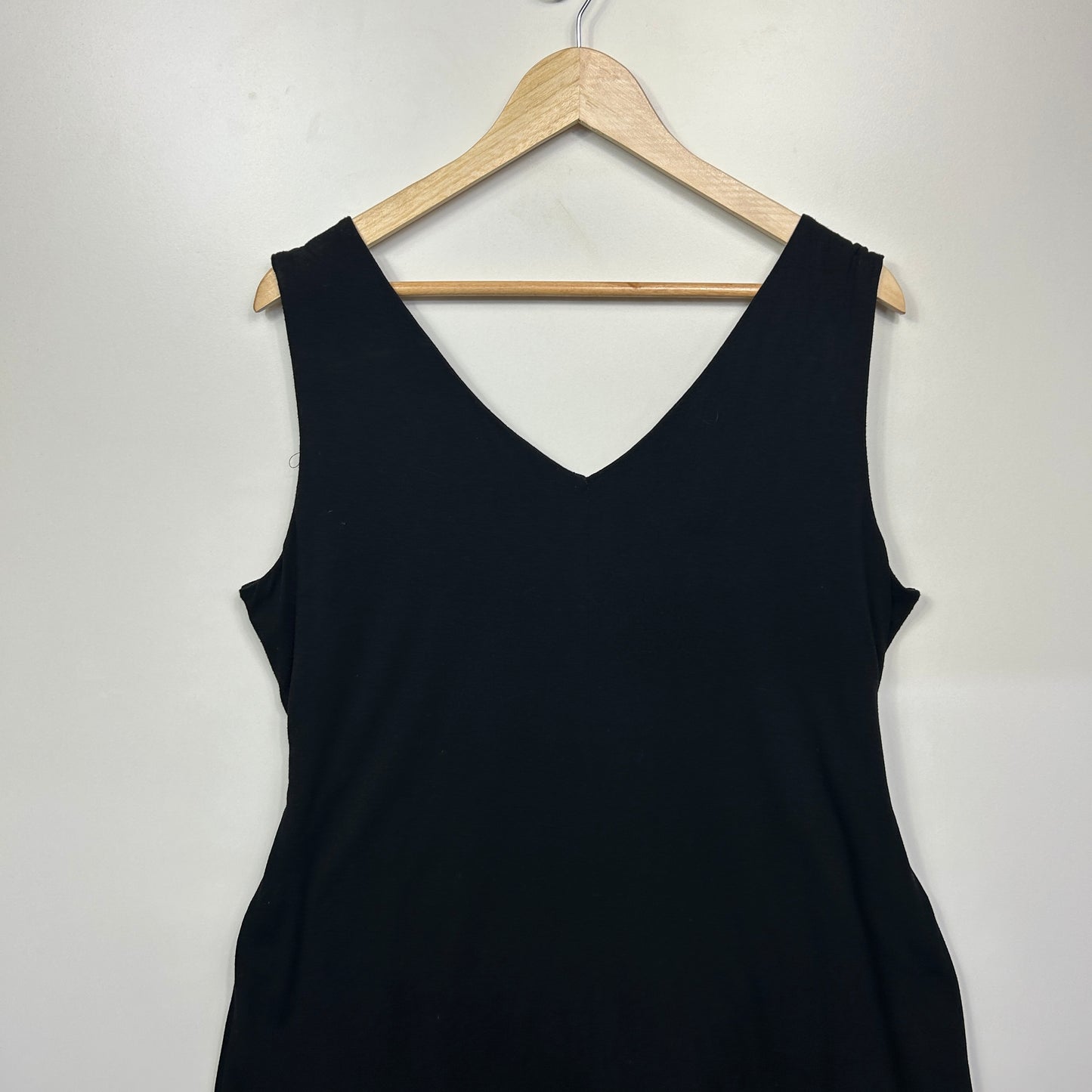 City Chic Dress Size 16 Small Black Sleeveless