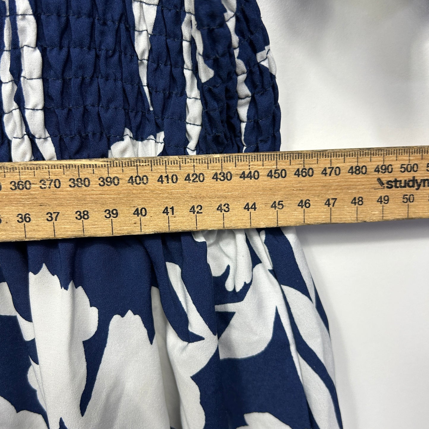 Shein Curve Maxi Dress Size 16 18 Navy White Floral