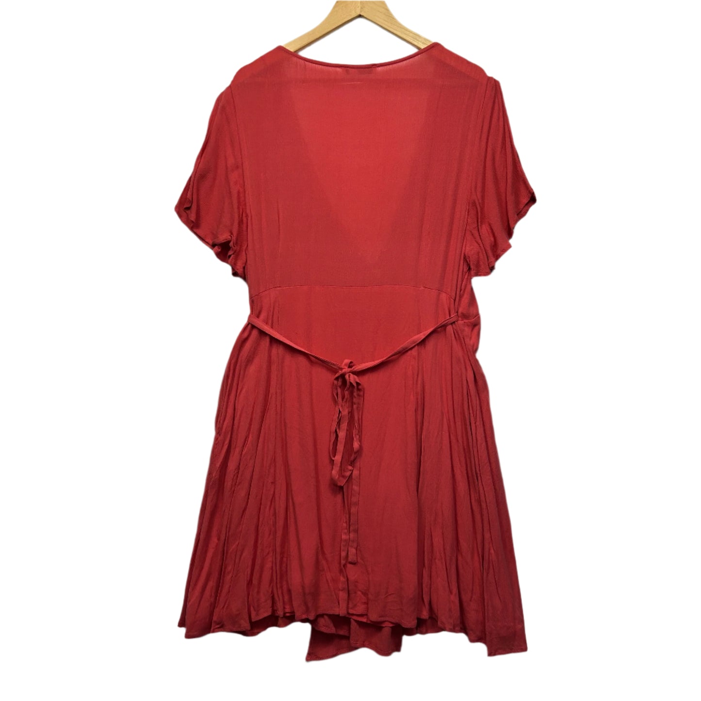 You + All Wrap Dress Size 16 Short Sleeve