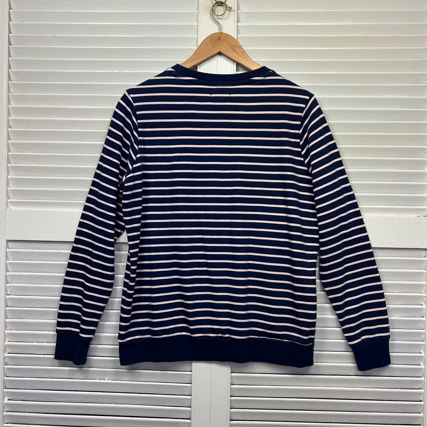 Target Active Pullover Sweater Size 16 Long Sleeve Blue Striped