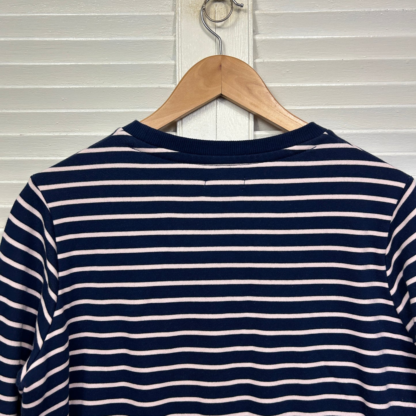Target Active Pullover Sweater Size 16 Long Sleeve Blue Striped