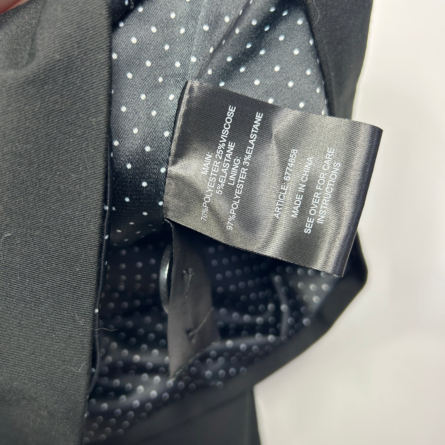 Studio Curve Collection Jacket Blazer Size 24 Black Long Sleeve