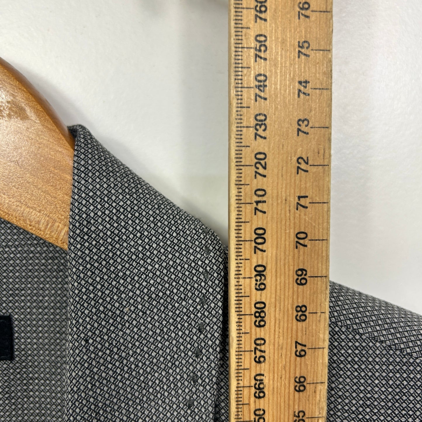 Liz Jordan Grey Blazer Jacket - Size 18