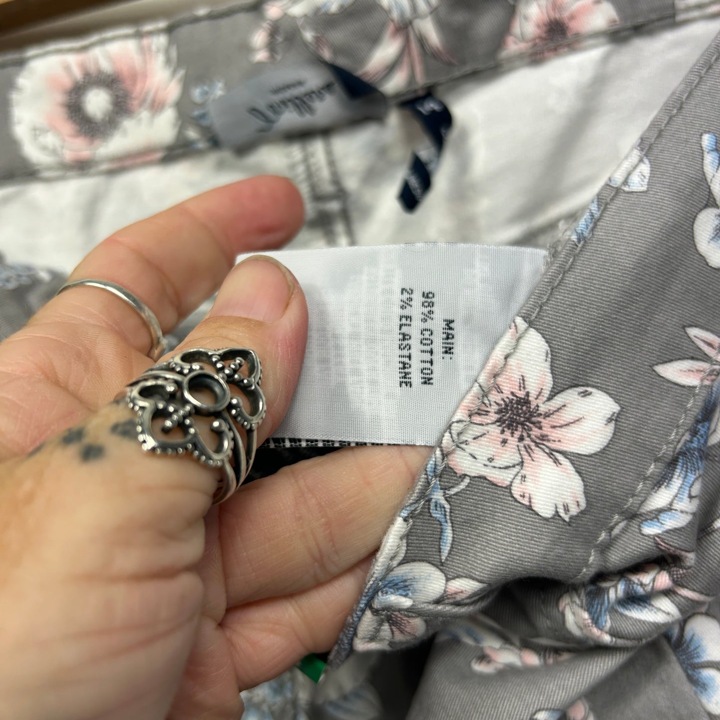 Millers Jeans Size 14 Floral Pockets Jeans Multicoloured New
