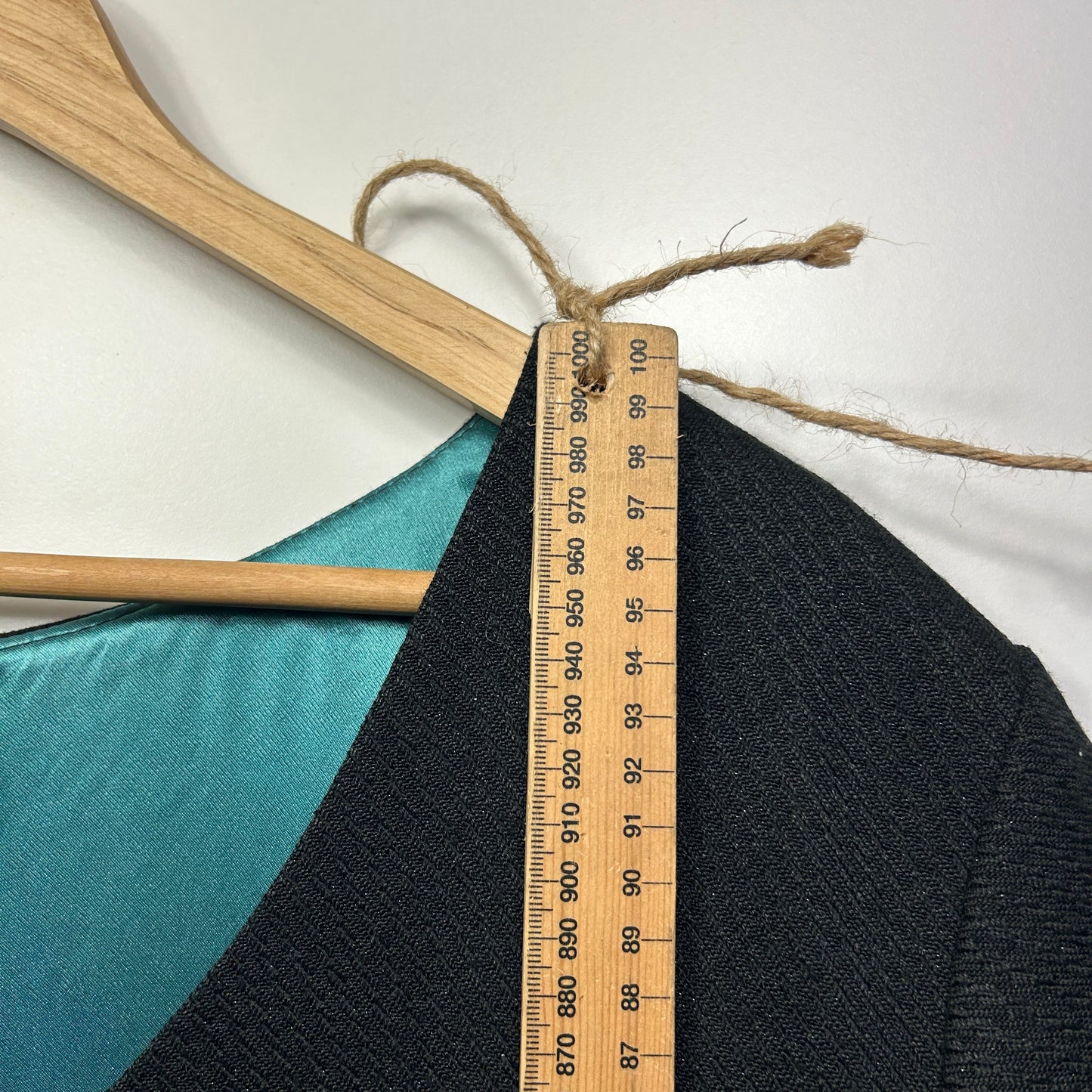 Handmade Dress Size 22 24 Black Pencil Short Sleeve Lined