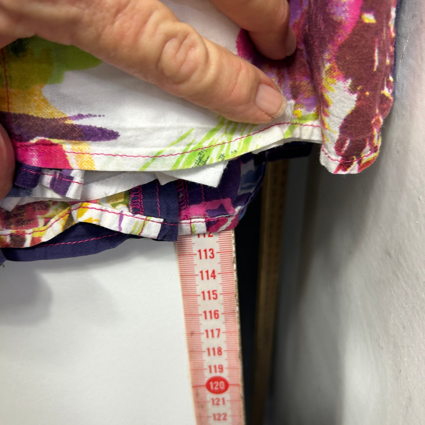 Orientique Multicoloured Abstract Print Dress - Size 14