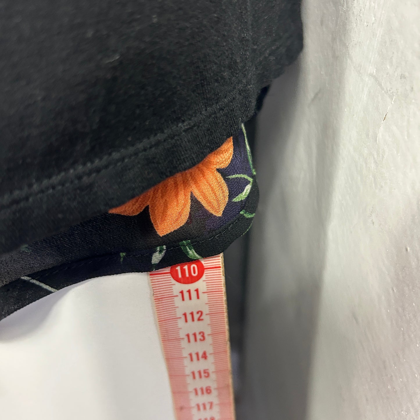 Autograph Black Multicoloured Floral Sheer Overlay Dress - Size 14