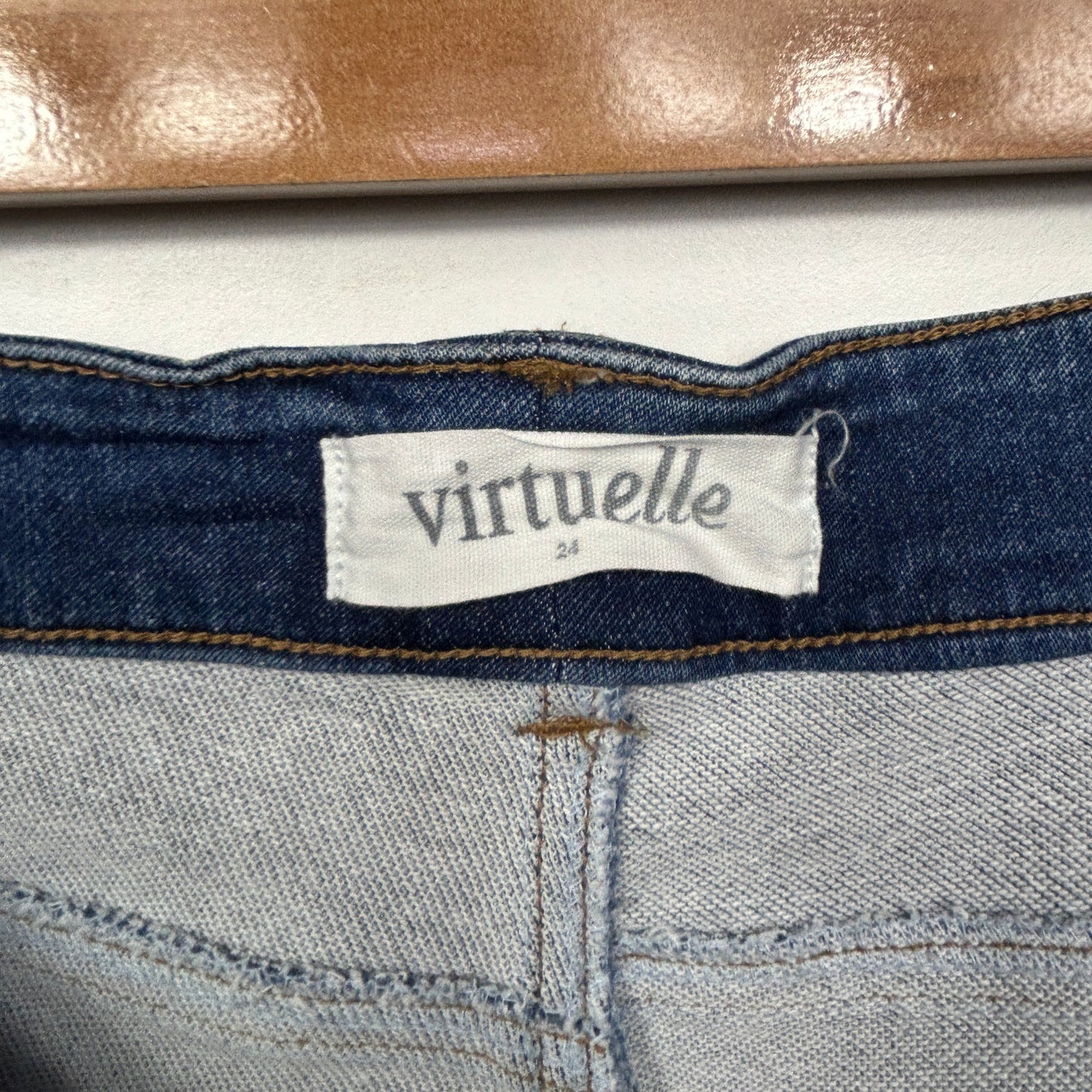 Virtuelle Jeans Size 24 Blue Pockets