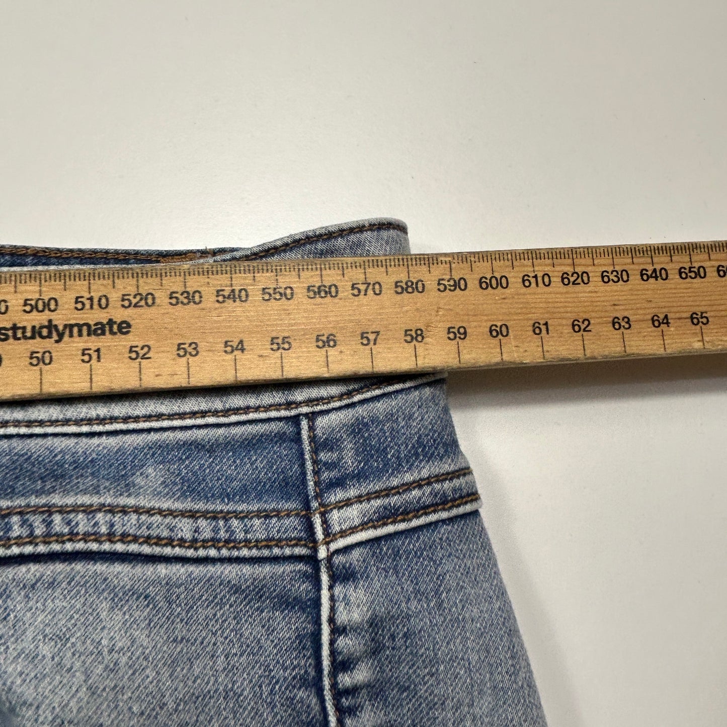 Virtuelle Jeans Size 24 Blue Pockets