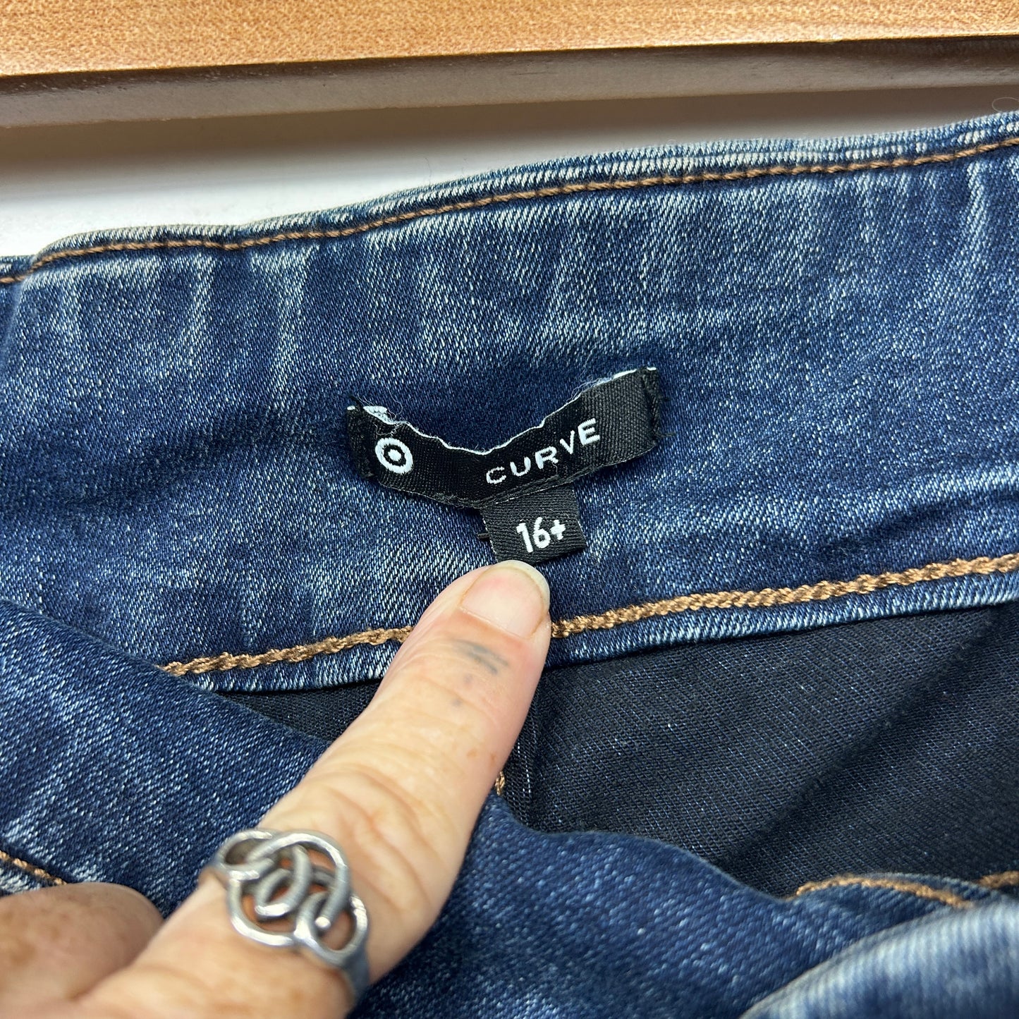 Target Curve Jeans Size 16 Blue