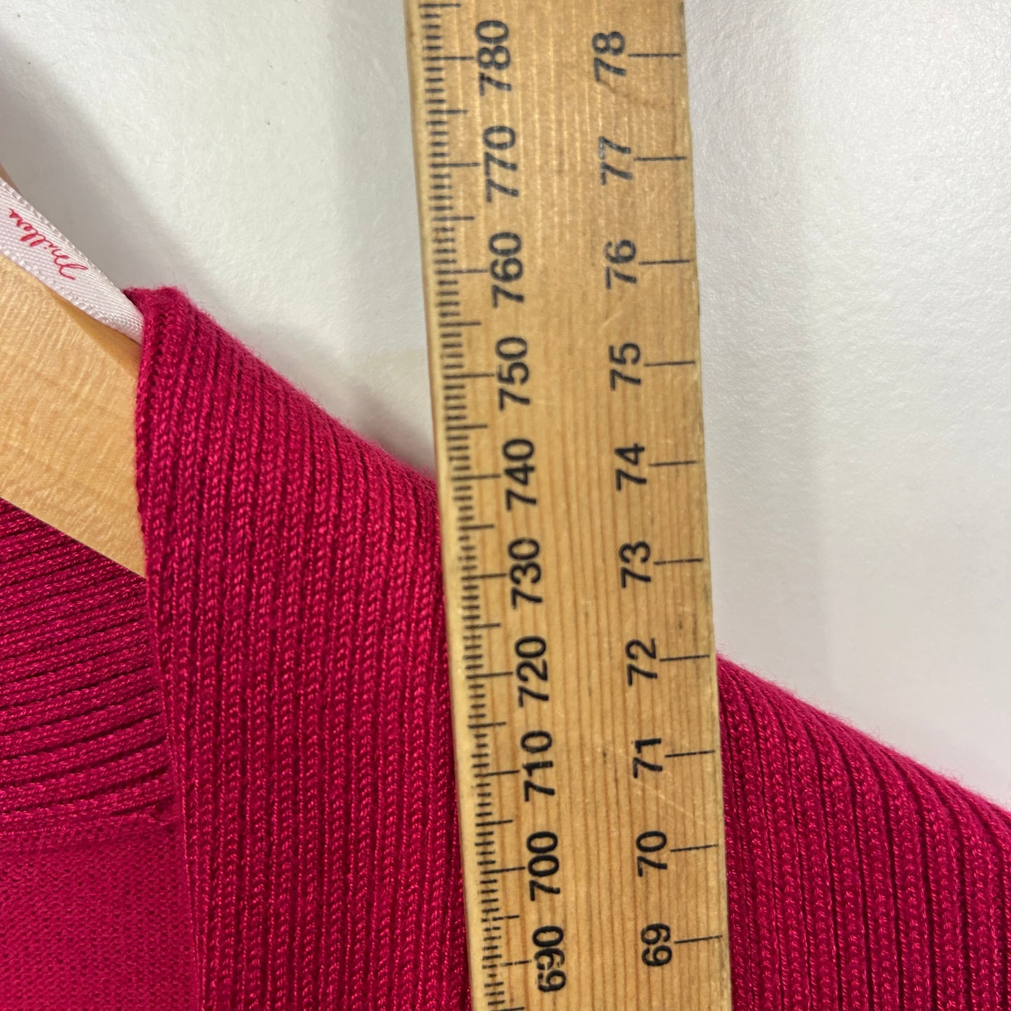 Millers Pink Textured Knit Cardigan Top - Size L