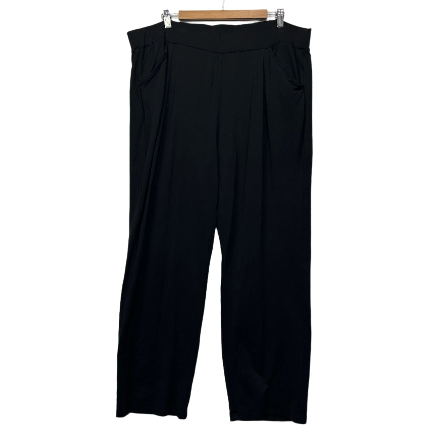 Liz Jordan Pants Size 18 Black Pockets