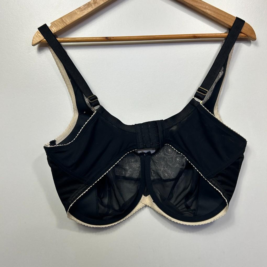 Fayreform Black Bra - Size 16GG