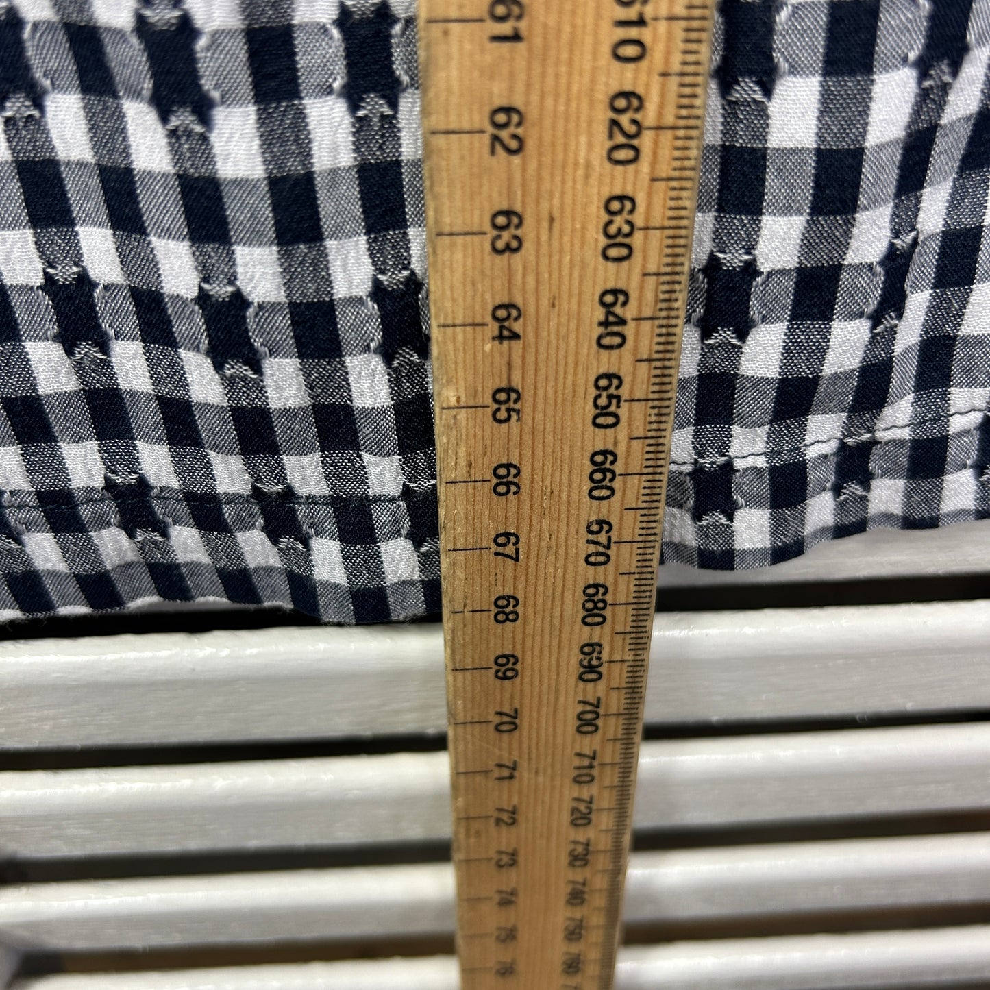 Vintage JAZ Top Size 14 16 18 Black White Gingham Check Sleeveless Made in Australia