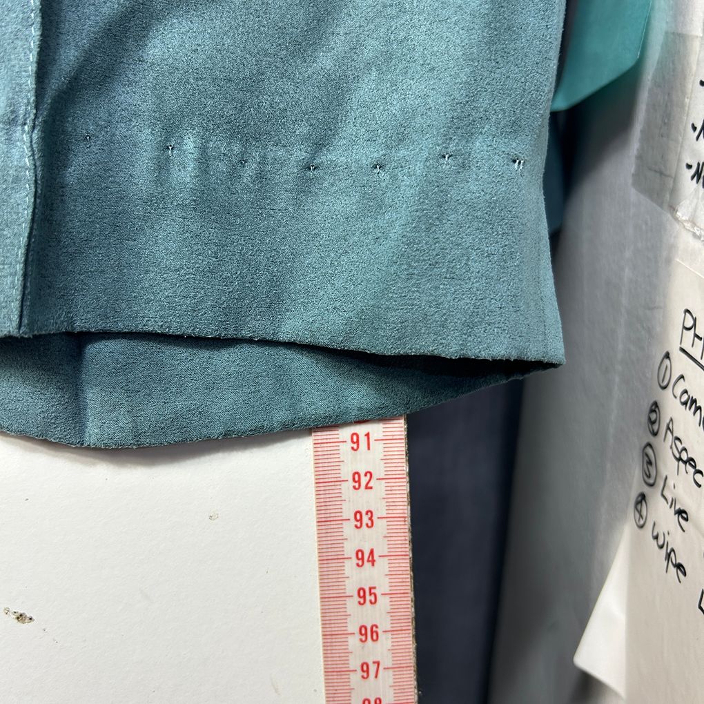 Handmade Teal Pull-On Pants - Size 22/24