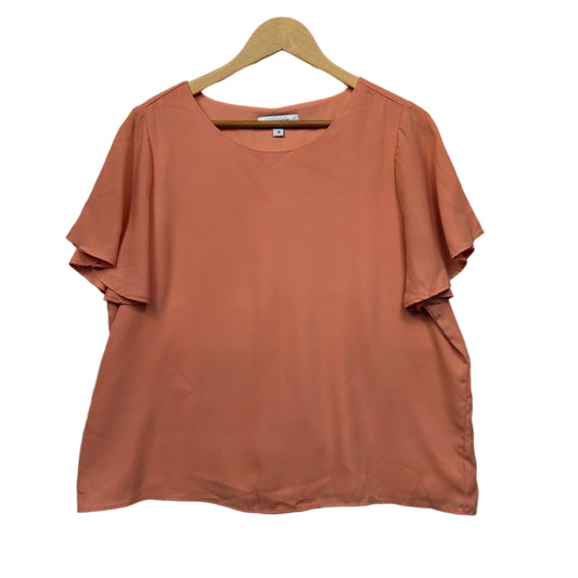 Preview Top Size 16 Peach Short Sleeve