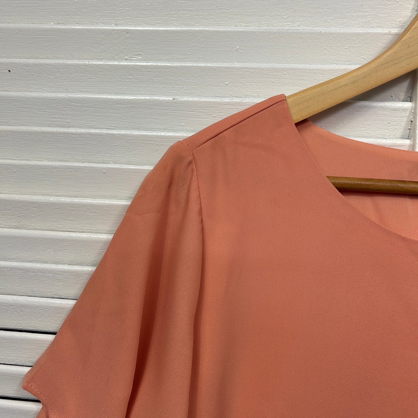 Preview Top Size 16 Peach Short Sleeve