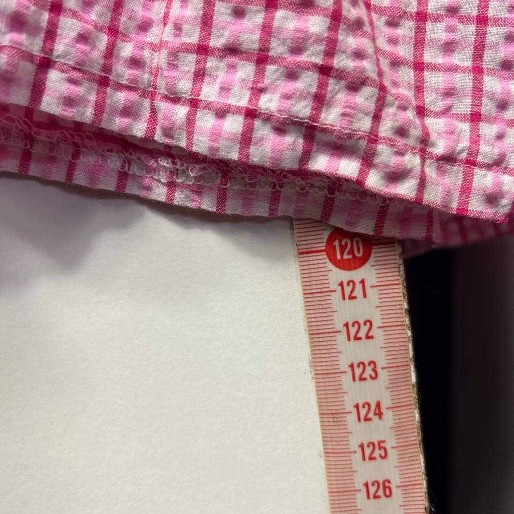 Handmade Pink Gingham Dress - Size 20/22