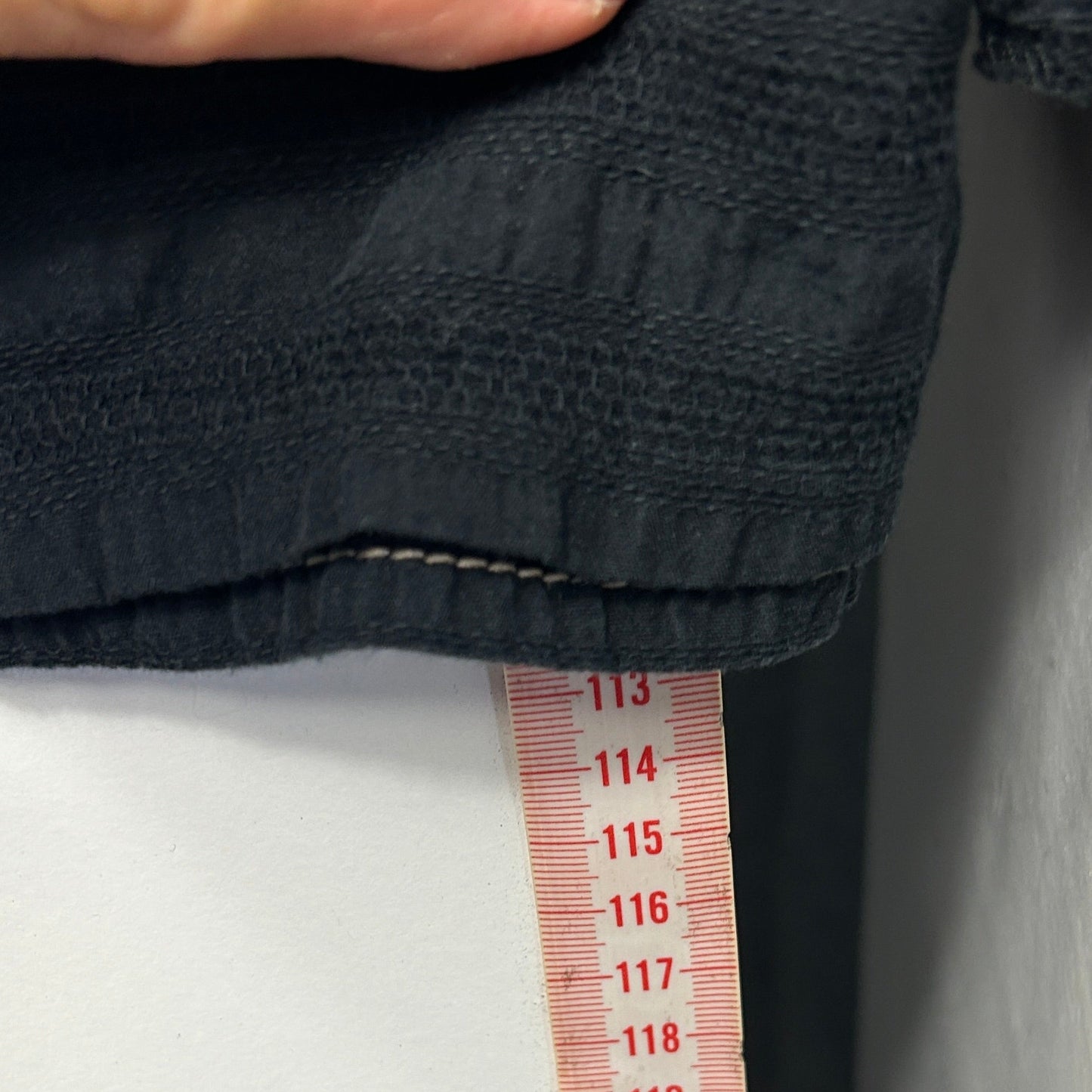 ASOS Black Cotton Shift Dress - Size 20