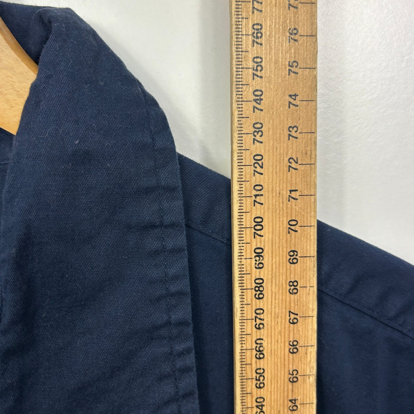 Green Hip Navy Blue Workwear Shirts - Size 18