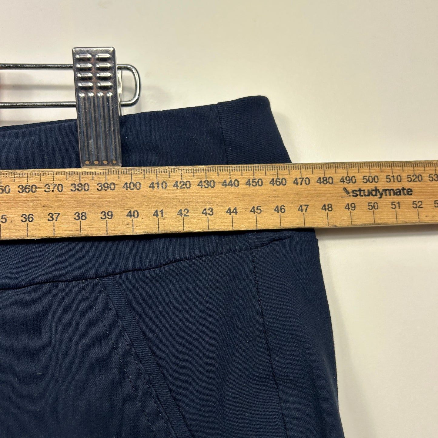Capture Pants Size 16 Navy Pull On Viscose Blend