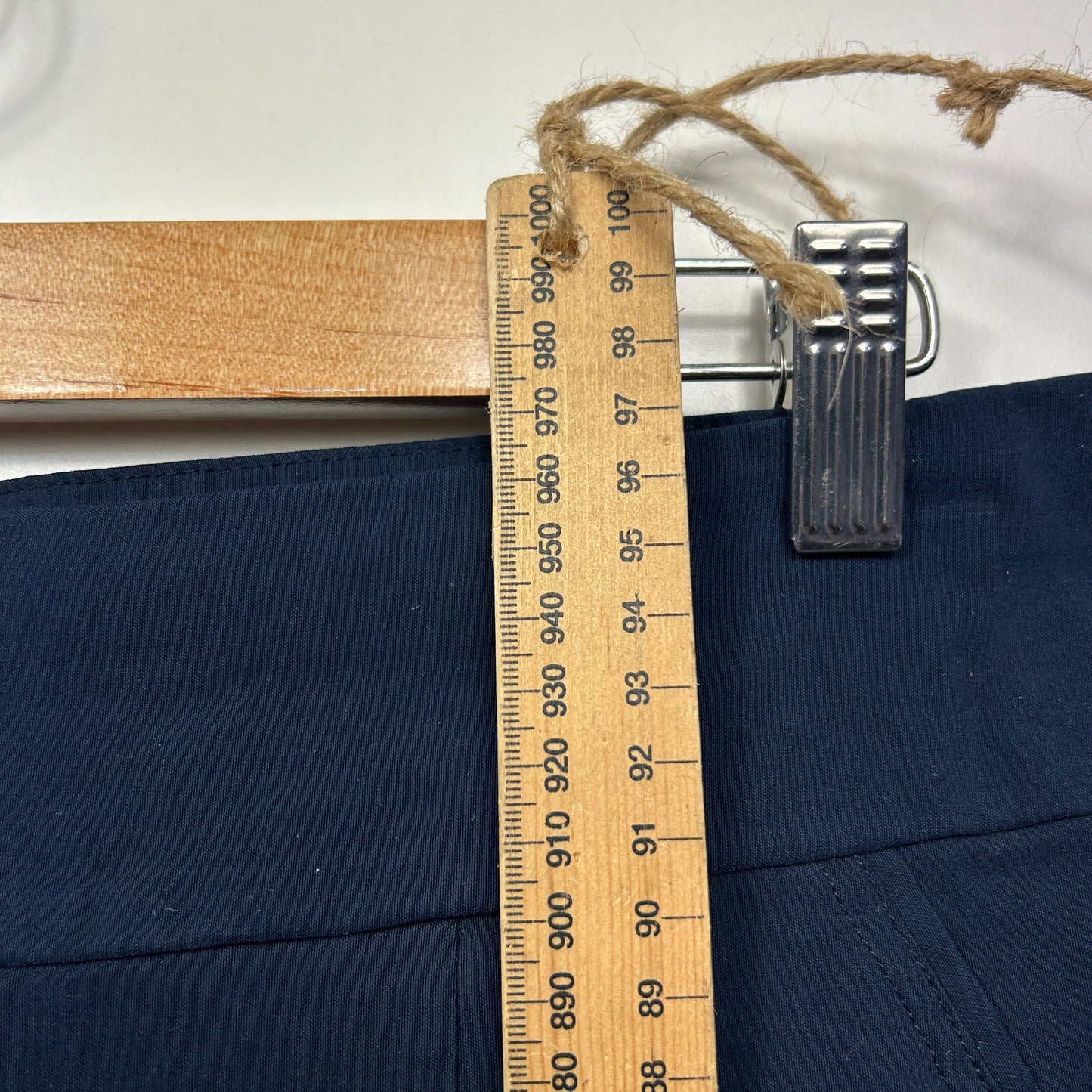 Capture Pants Size 16 Navy Pull On Viscose Blend