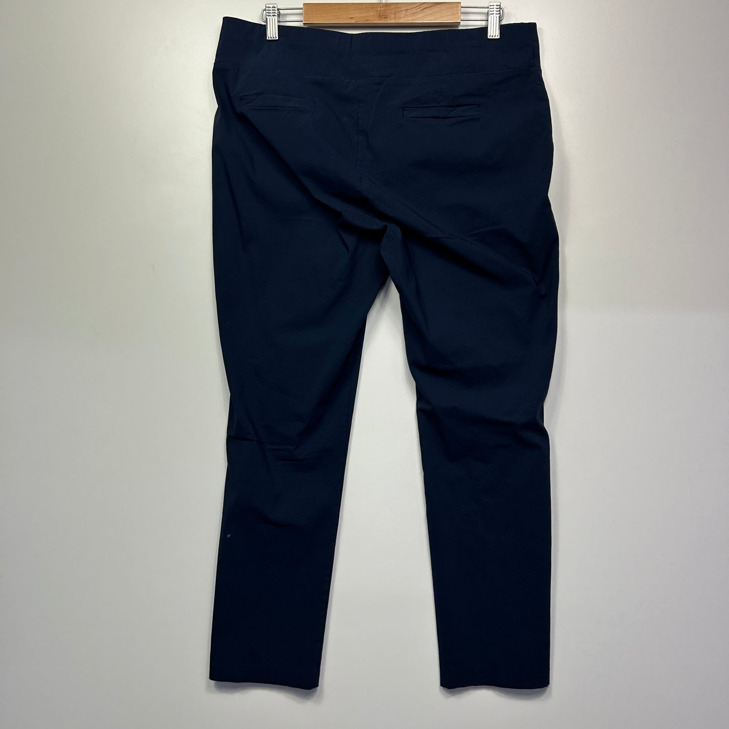 Capture Pants Size 16 Navy Pull On Viscose Blend