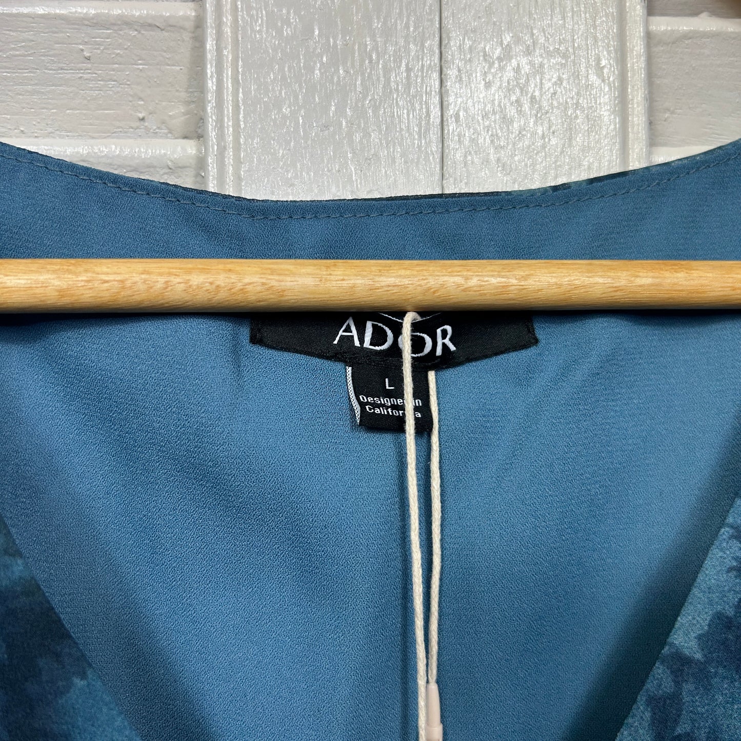 Ador Dress Size 14 Large Teal Black Floral Cocktail New
